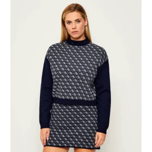 GUESS Półgolf AUBREY | Loose fit | z dodatkiem wełny