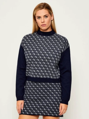 GUESS Półgolf AUBREY | Loose fit | z dodatkiem wełny