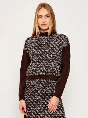 GUESS Półgolf AUBREY | Loose fit | z dodatkiem wełny