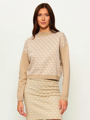 GUESS Półgolf AUBREY | Loose fit | z dodatkiem wełny