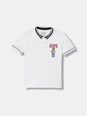 Guess polo bawełniane