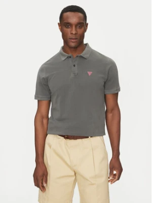 Guess Polo F5GP00 K9WF1 Szary Regular Fit
