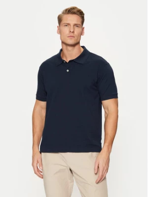 Guess Polo M4BP29 KCJV1 Granatowy Regular Fit