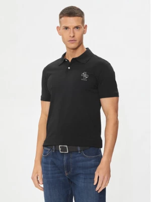 Guess Polo M4YP66 J1314 Czarny Slim Fit