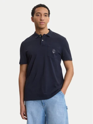 Guess Polo M6GP48 K3476 Granatowy Regular Fit