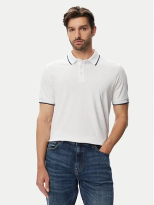 Guess Polo M6YP28 K4475 Biały Slim Fit