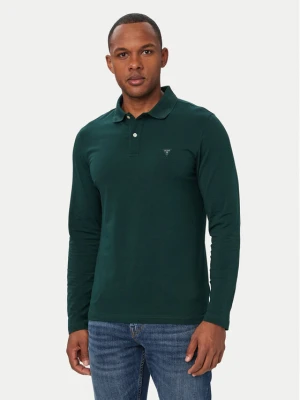 Guess Polo M6YP36 K4395 Zielony Extra Slim Fit