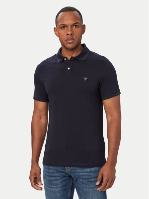 Guess Polo M6YP66 K4394 Granatowy Extra Slim Fit