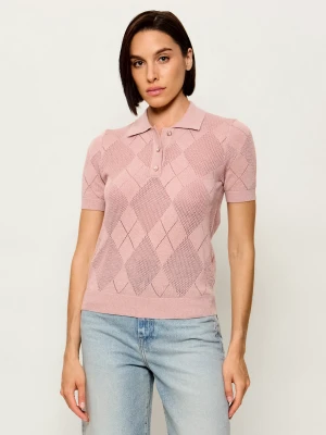 GUESS Polo Melody | Regular Fit | z dodatkiem wełny