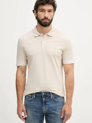 Guess polo męskie bawełniane z elastanem LYLE