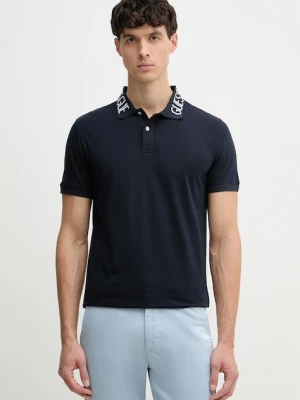 Guess polo męskie bawełniane z elastanem NOLAN