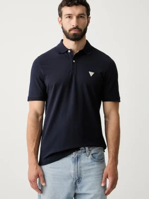 Guess polo męskie z bawełną