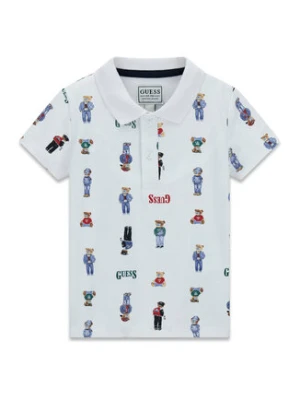 Guess Polo N6RP01 KBV51 Biały