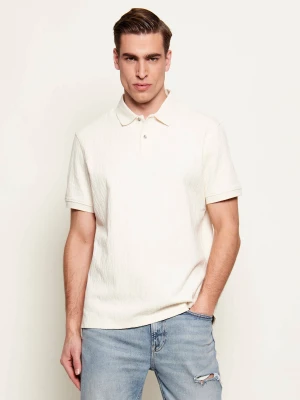 GUESS Polo | Regular Fit ecru