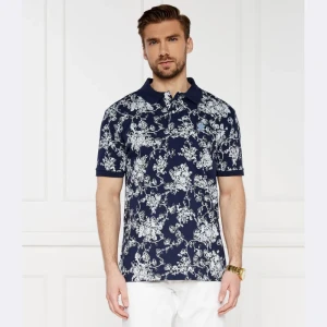 GUESS Polo SS AOP OVERDYE | Regular Fit