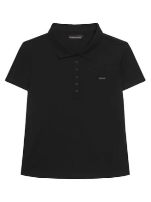 Guess Polo W5GP73 KCYR1 Czarny Regular Fit