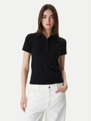 Guess Polo W5GP73 KCYR1 Czarny Regular Fit