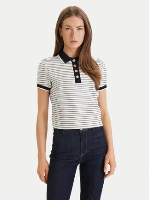 Guess Polo W6GP17 K2946 Biały Regular Fit