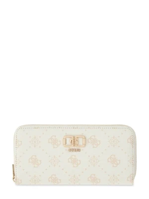 Guess Portfel Emelie Logo Slg SWGP99 28146 Kremowy