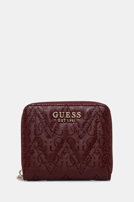 Guess portfel ADELARD damski kolor bordowy SWGG95 02137