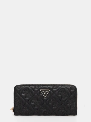 Guess portfel ADELASIA damski kolor czarny SWQL96 58146