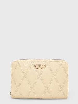 Guess portfel ADI damski kolor żółty SWGG93 06400