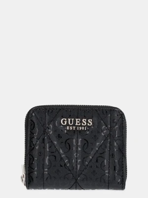 Guess portfel ALDINA damski kolor czarny SWGG96 63137