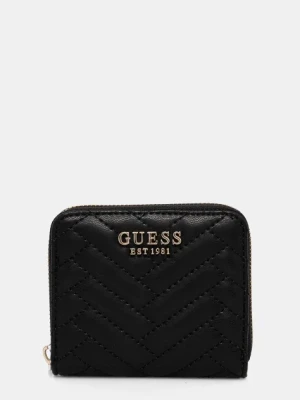 Guess portfel ANNING damski kolor czarny SWQG95 08137