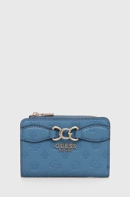 Guess portfel ARLENA damski kolor niebieski SWPG93 36560