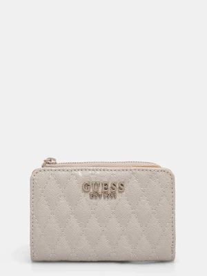 Guess portfel BETULA damski kolor beżowy SWGG96 26156