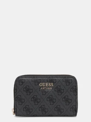 Guess portfel BRENTON damski kolor czarny SWLG96 48140