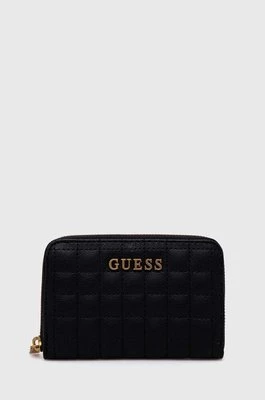 Guess portfel TIA damski kolor czarny SWQA91 87400