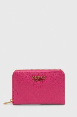 Guess portfel JANIA damski kolor różowy SWGA91 99400