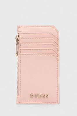 Guess portfel damski kolor różowy RW1630 P4201