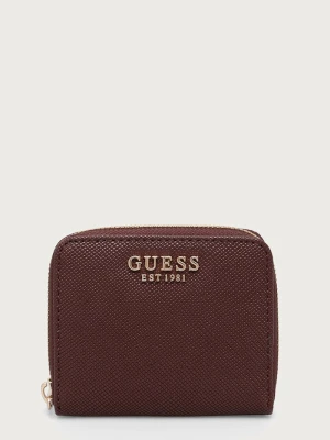 Guess portfel damski LAUREL bordowy