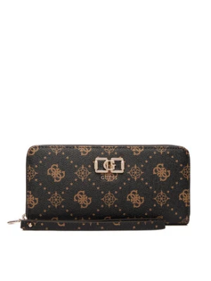 Guess Portfel Emelie Logo Slg SWGP99 28146 Brązowy