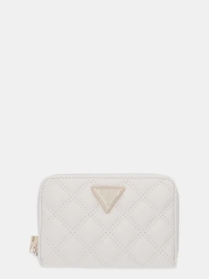 Guess portfel GIULLY damski kolor biały SWQG96 73140