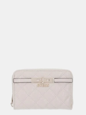 Guess portfel IDRA damski kolor beżowy SWGG81 57140