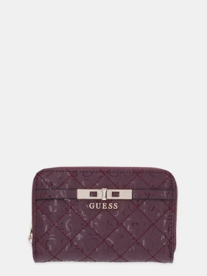Guess portfel IDRA damski kolor bordowy SWGG81 57140