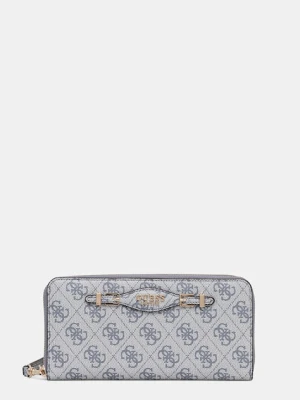 Guess portfel KATYA damski kolor niebieski SWSG96 52146