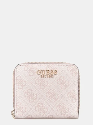 Guess portfel KATYA damski kolor różowy SWSG96 52137