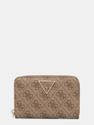 Guess portfel LAUREL damski kolor beżowy SWSG74 59140