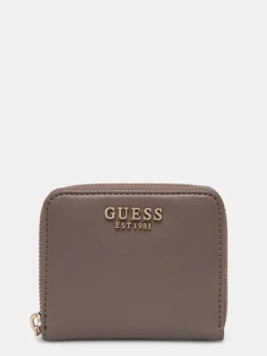 Guess portfel LAUREL damski kolor brązowy SWVC85 00137