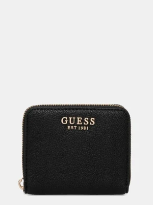 Guess portfel LAUREL damski kolor czarny SWBG85 00137