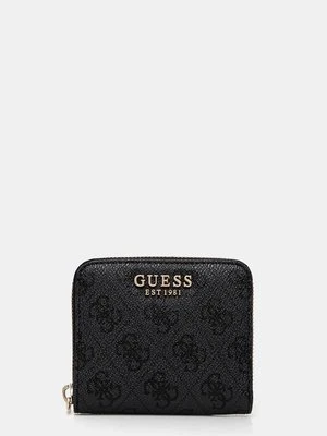 Guess portfel LAUREL damski kolor czarny SWSG85 00137