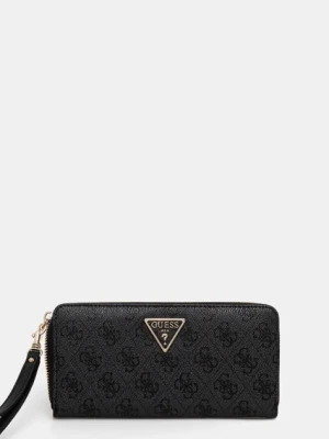 Guess portfel LAUREL damski kolor czarny SWSG85 00146