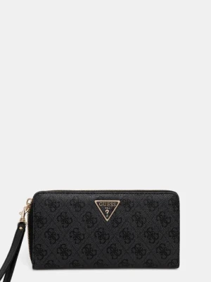 Guess portfel LAUREL damski kolor czarny SWSG85 00163