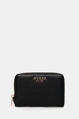 Guess portfel LAUREL damski kolor czarny SWVC85 00140