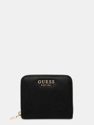 Guess portfel LAUREL damski kolor czarny SWZG85 00137