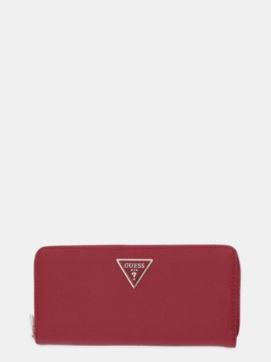 Guess portfel LAUREL damski kolor czerwony SWZG74 59146
